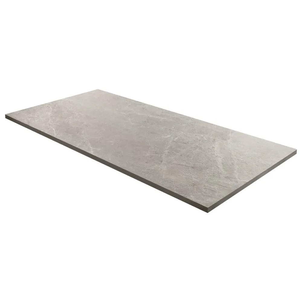 Ivy Hill Tile LithoTech 23.62 in. x 47.24 in. x 0.78 in. Silver Gray Matte Porcelain Floor Paver Tile (7.74 sq. ft./Each), photo 8 of 8