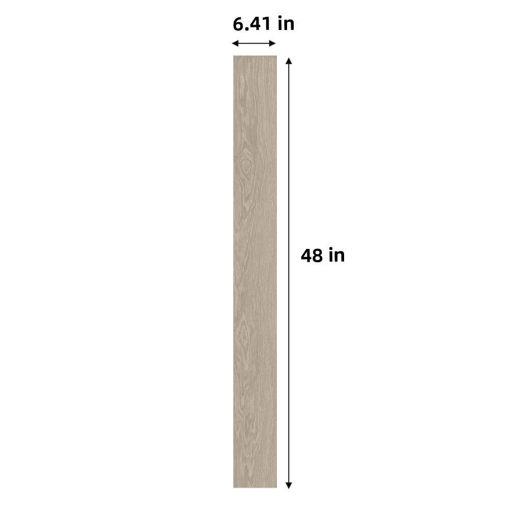 Dekorman Proteco+ Silver Sand Oak 12mm T x 6.41 in. W Uniclic HDF AC4 Waterproof Laminate Wood Flooring (848 sq. ft./pallet), photo 3 of 4