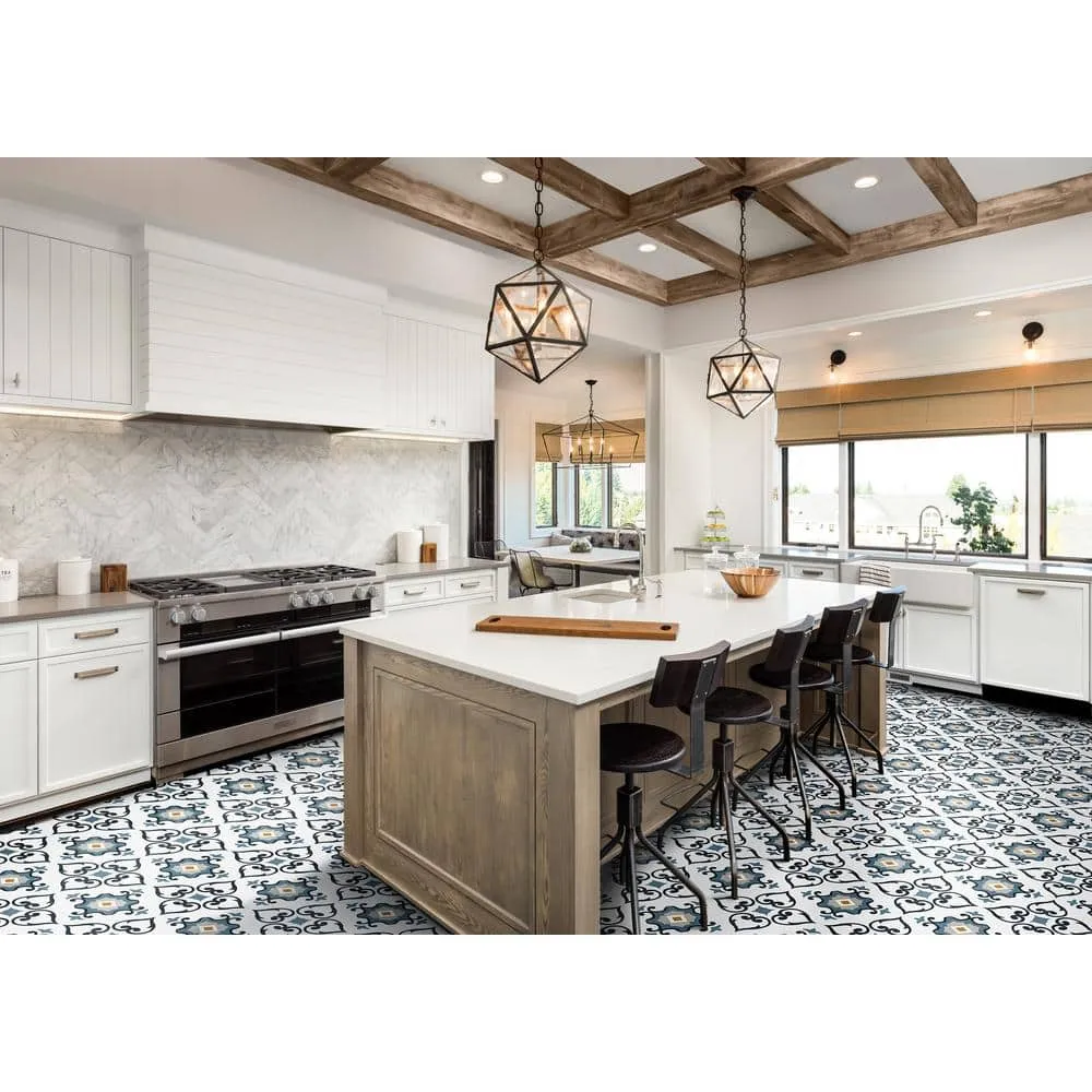 ACHIM Retro Slate 12 in. x 12 in. Self-Adhesive Vinyl Floor Tile (20 Tiles/20 sq. ft.), photo 5 of 5