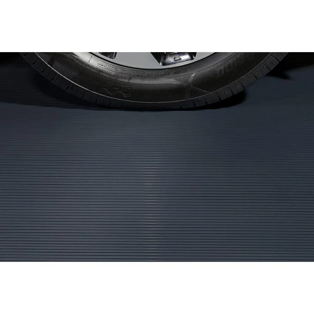 G-Floor Rib 8.5 ft. x 22 ft. Slate Grey Vinyl Garage Flooring Cover and Protector, photo 6 of 8