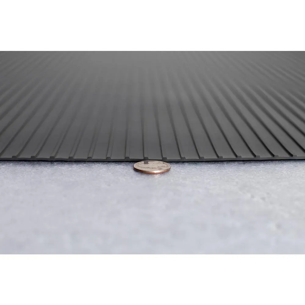 G-Floor Rib 8.5 ft. x 24 ft. Slate Grey Vinyl Garage Flooring Cover and Protector, photo 4 of 8