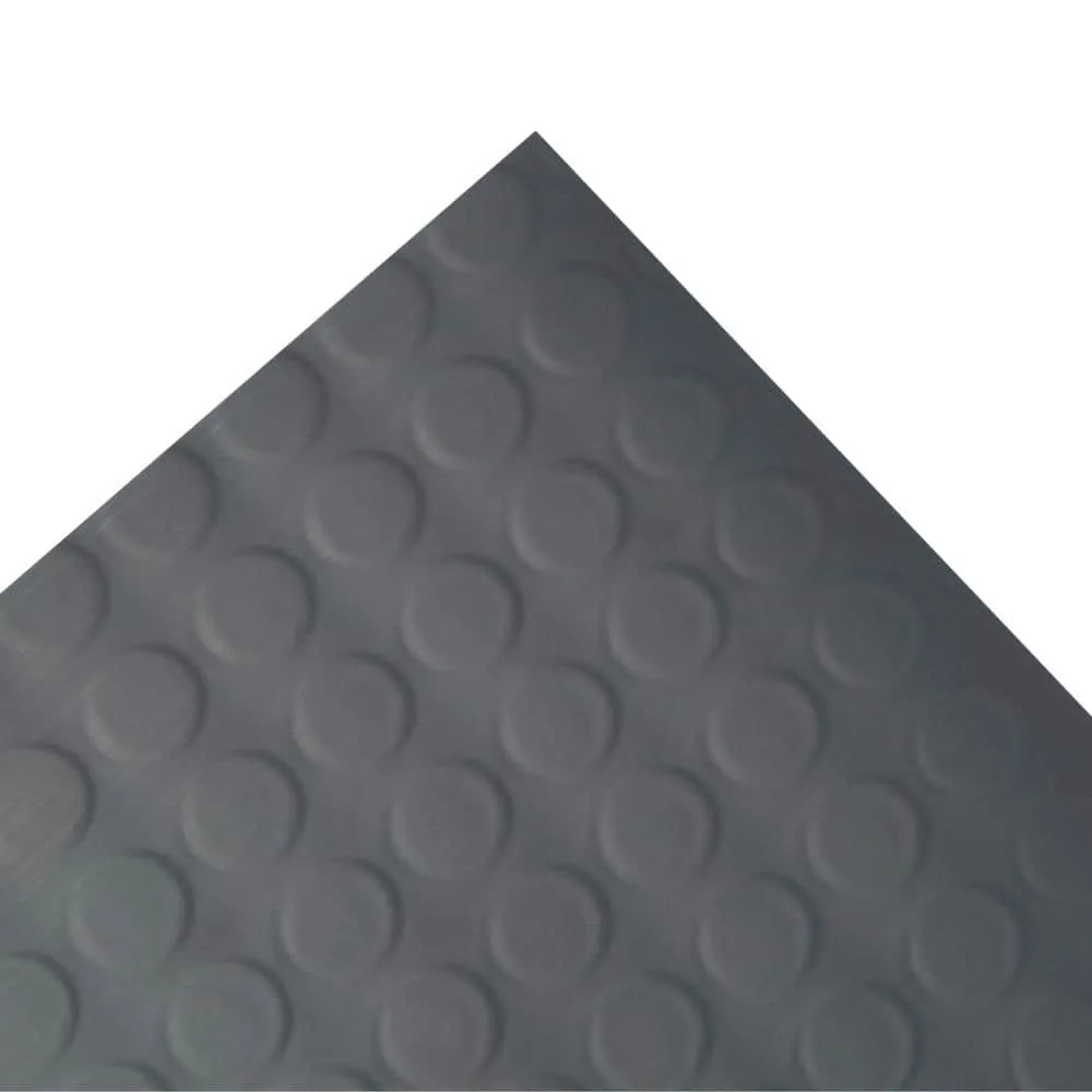 G-Floor Coin 10 ft. x 24 ft. Slate Grey Commercial Grade Vinyl Garage Flooring Cover and Protector, photo 5 of 8