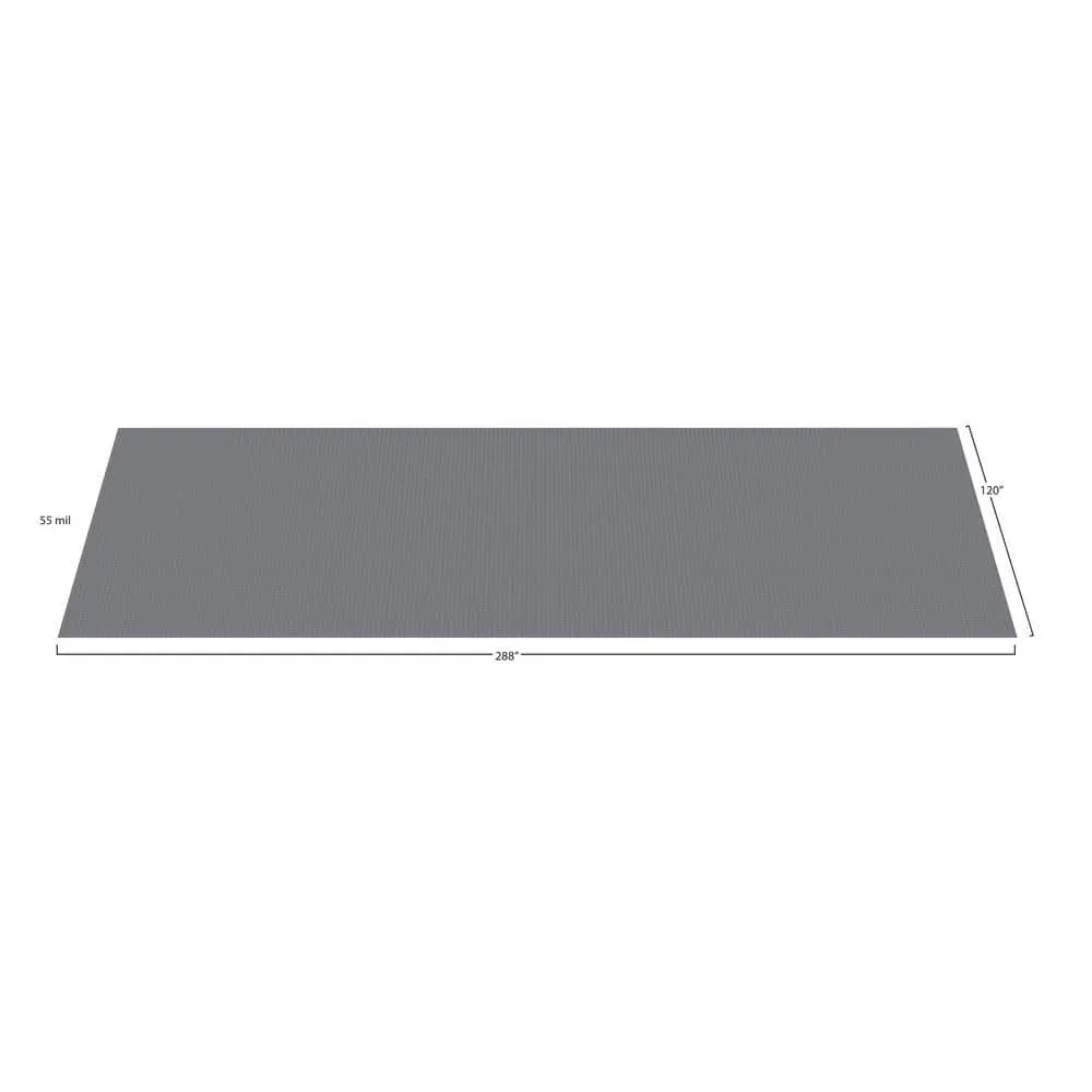G-Floor Coin 10 ft. x 24 ft. Slate Grey Commercial Grade Vinyl Garage Flooring Cover and Protector, photo 6 of 8