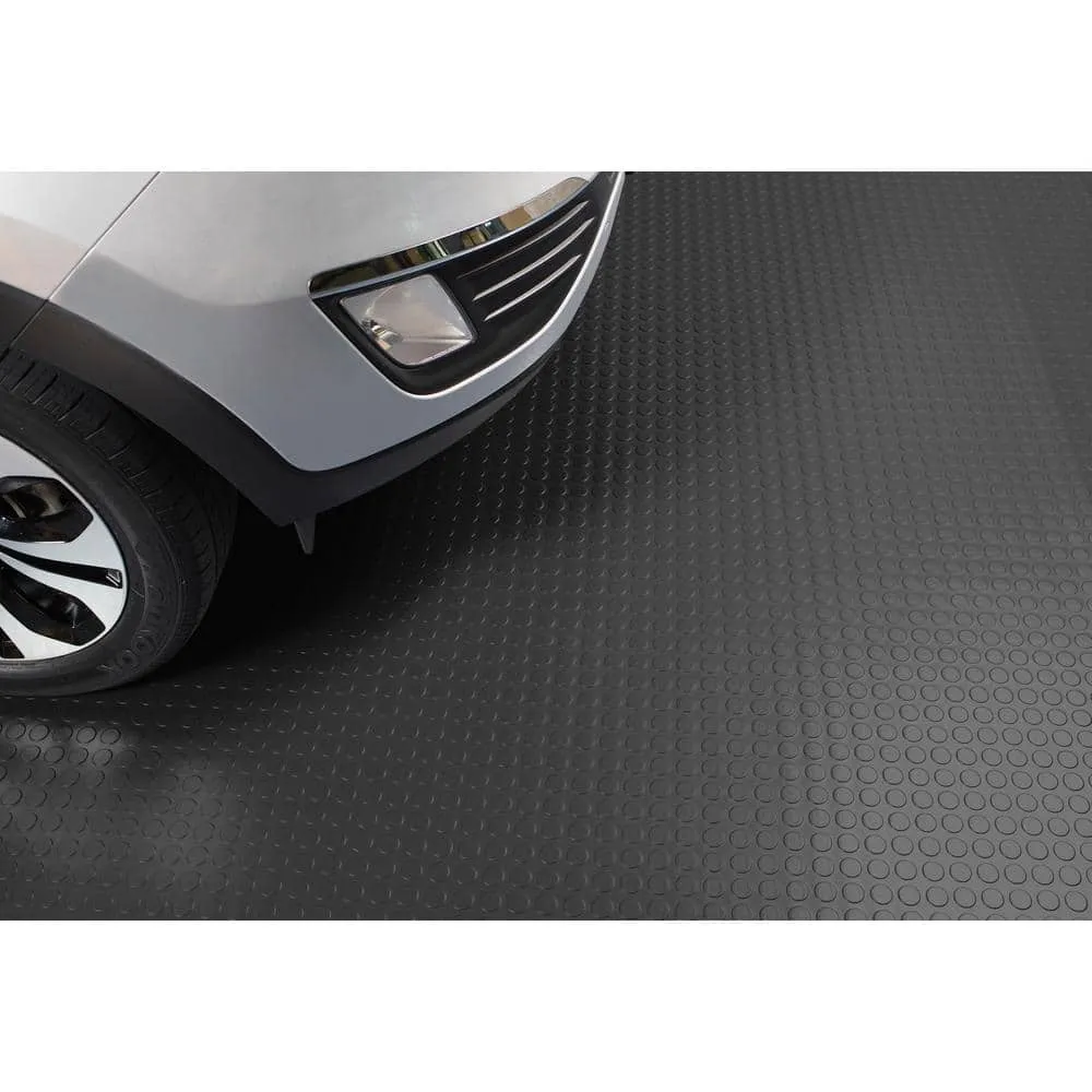 G-Floor Coin 10 ft. x 24 ft. Slate Grey Commercial Grade Vinyl Garage Flooring Cover and Protector, photo 8 of 8
