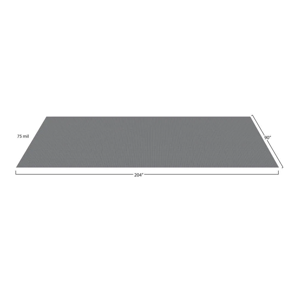 G-Floor Coin 7.5 ft. x 17 ft. Slate Grey Commercial Grade Vinyl Garage Flooring Cover and Protector, photo 8 of 8