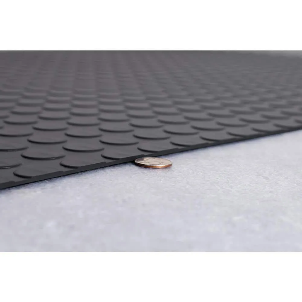 G-Floor Coin 7.5 ft. x 17 ft. Slate Grey Commercial Grade Vinyl Garage Flooring Cover and Protector, photo 7 of 8