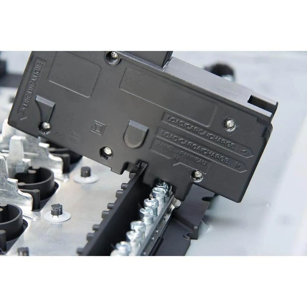 Square D Homeline 100-Amp 24-Space 48-Circuit Indoor Main Breaker Plug-On Neutral Load Center, photo 9 of 11