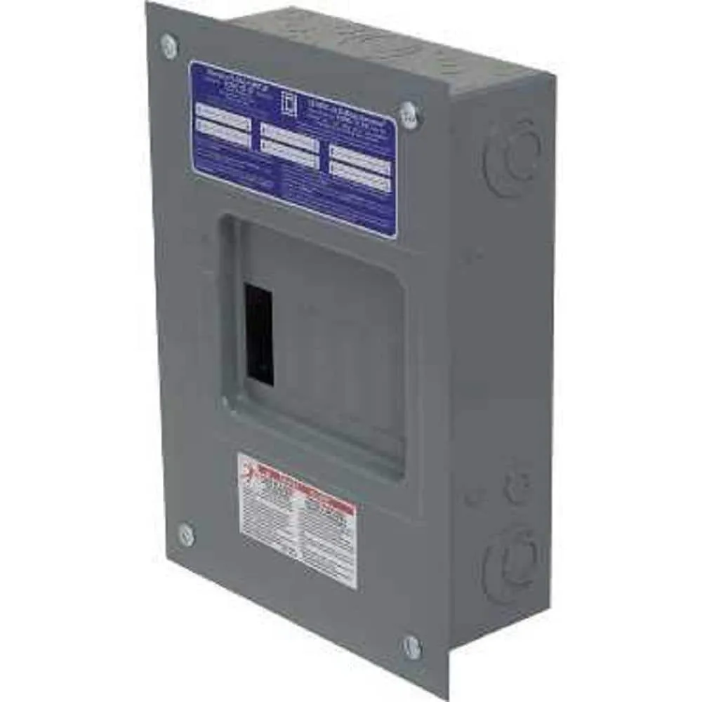 Square D Homeline 100-Amp 6-Space 12-Circuit Indoor Convertible Load Center, photo 6 of 9