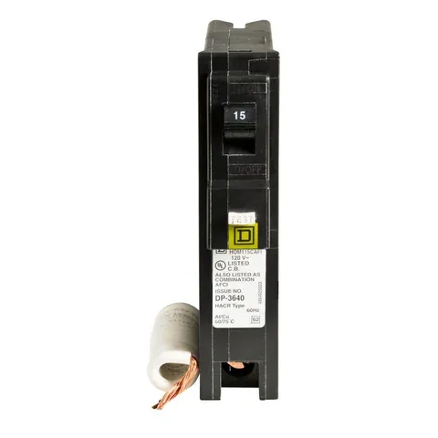 Homeline 15A Single-Pole AFCI Circuit Breaker