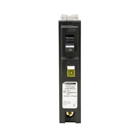 Homeline 15 Amp Single-Pole Arc Fault Circuit Breaker - 12 Pack