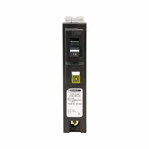 Homeline 15 Amp Arc Fault Circuit Breaker 6-Pack