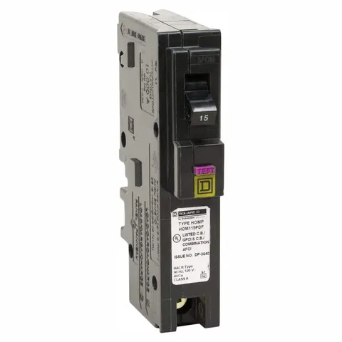 Homeline 15 Amp Dual Function Plug-On Neutral Circuit Breaker (6-Pack)
