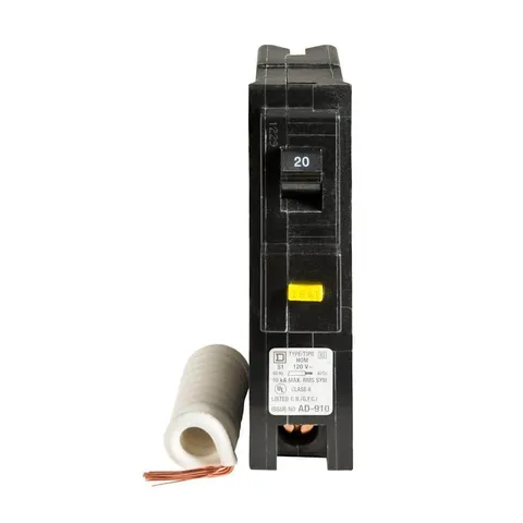 Homeline 20A Single-Pole GFCI Breaker