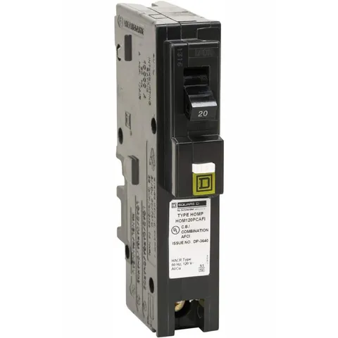 Homeline 20 Amp Arc Fault Circuit Breaker