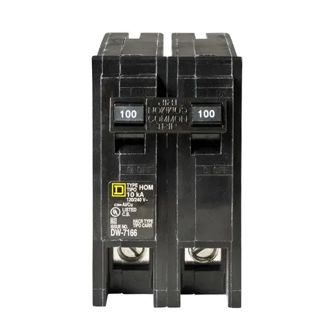 Homeline 100 Amp 2-Pole Circuit Breaker