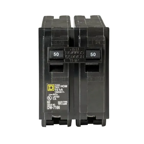 Homeline 50A 2-Pole Circuit Breaker