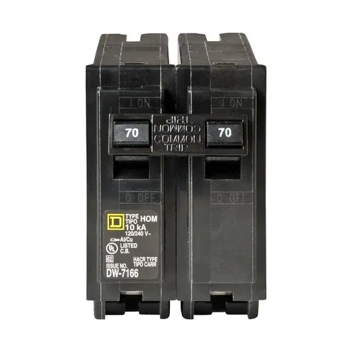 Homeline 70 Amp 2-Pole Circuit Breaker