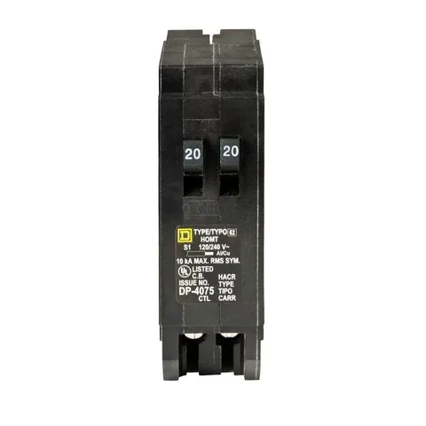 Homeline 20 Amp Tandem Circuit Breaker