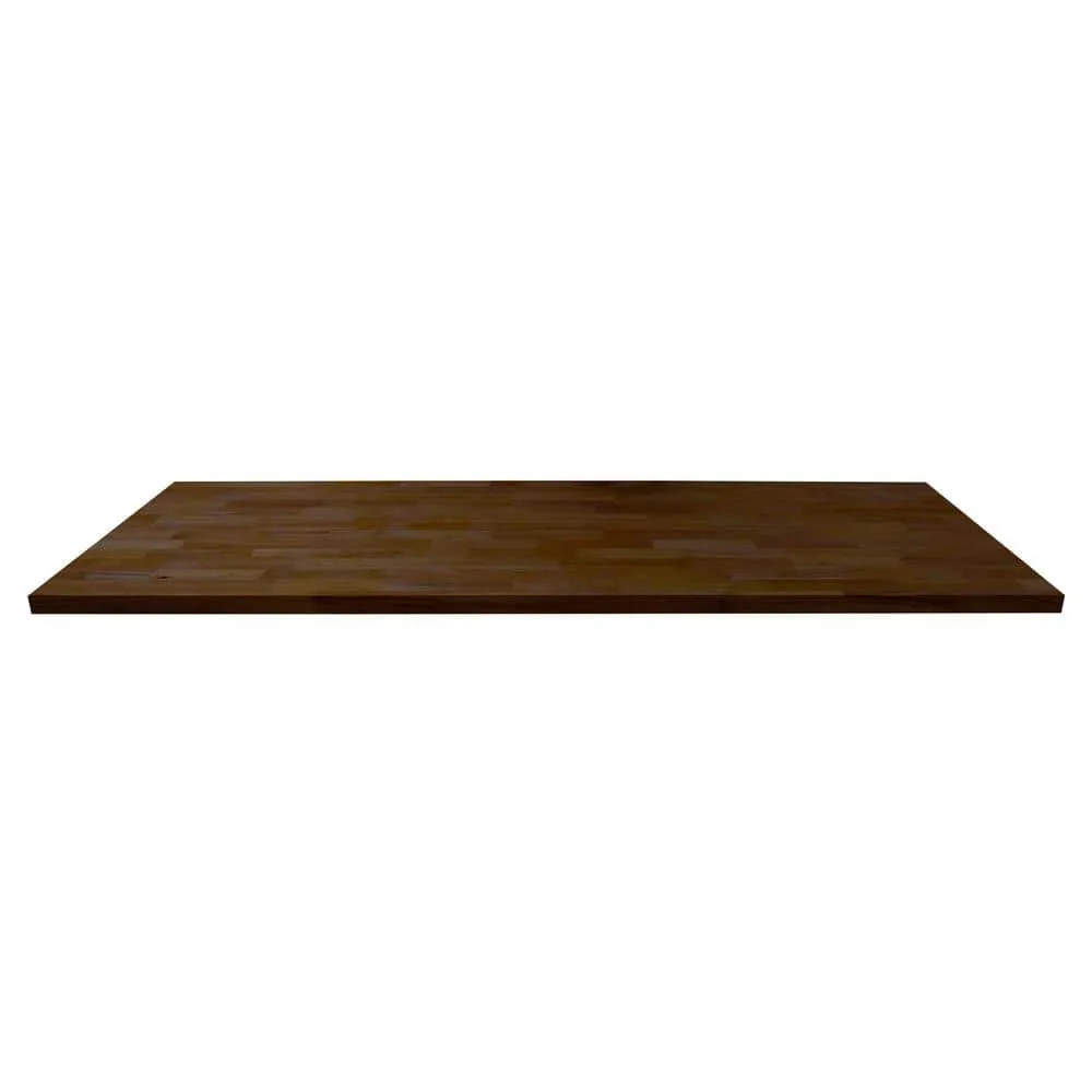 MSI 6 ft. L x 25 in. D x 1.5 in. T Finished Hevea Butcher Block Standard Countertop in Brown With Eased Edge, photo 7 of 11