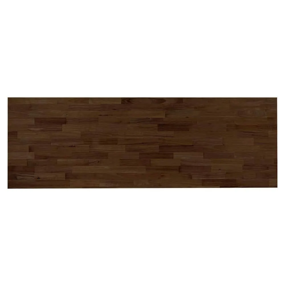 MSI 6 ft. L x 25 in. D x 1.5 in. T Finished Hevea Butcher Block Standard Countertop in Brown With Eased Edge, photo 6 of 11