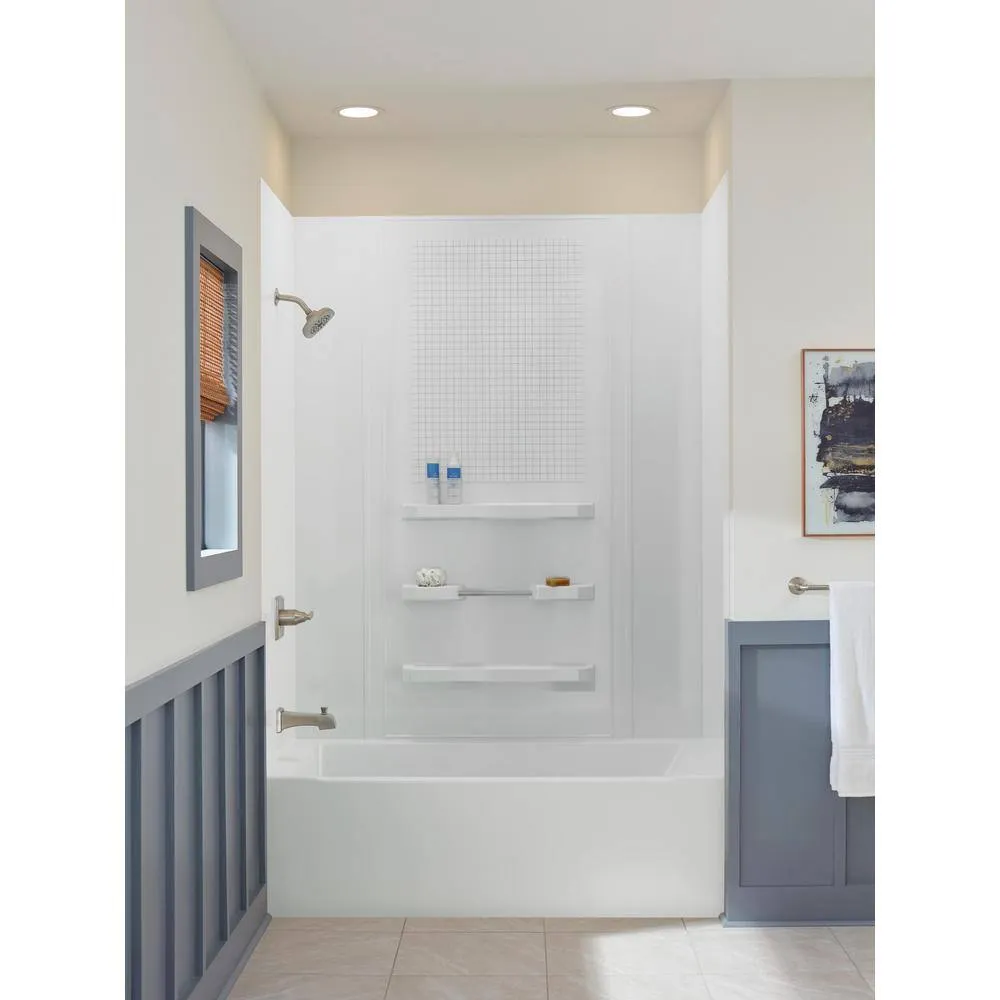 Delta Ashlyn Stainless 1-Handle Pressure Balance Tub and Shower Faucet Trim Kit (Valve Not Included), photo 8 of 8