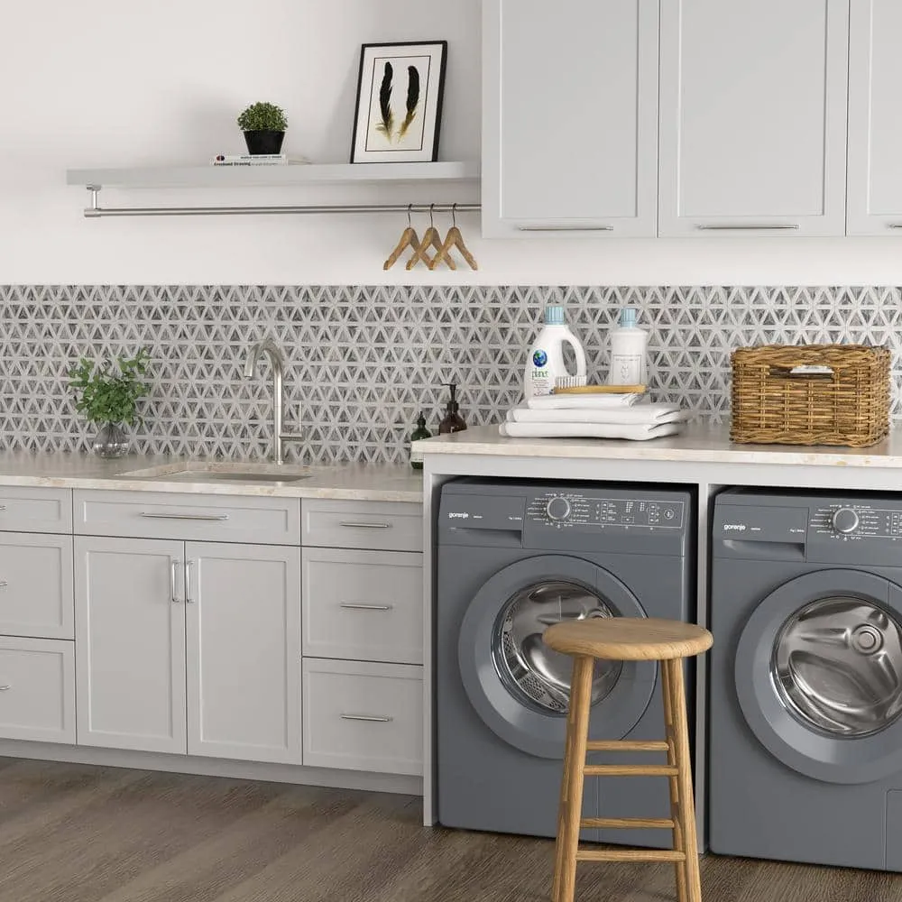 LORDEAR 21 in.W x 18 in. D x 12 in. H Stainless Steel Undermount Single Bowl Laundry/Utility Sink with Accessories, photo 2 of 7