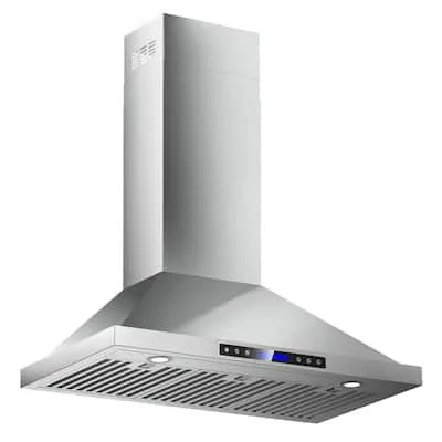 36 in. 600 CFM Convertible Wall Mount Range Hood with Remote