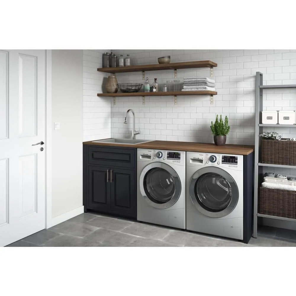 Ruvati Forma Pro 16-Gauge Stainless Steel Drop-In Laundry Utility Sink, photo 9 of 10