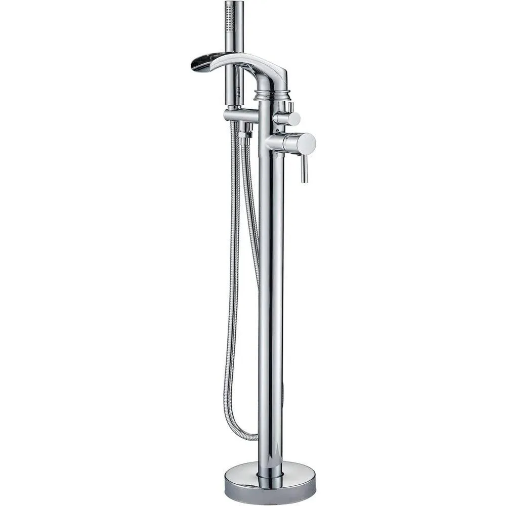 Unbranded Commercial Metering Single Handle Bathroom Sink Faucet in Stainless Steel, photo 2 of 2