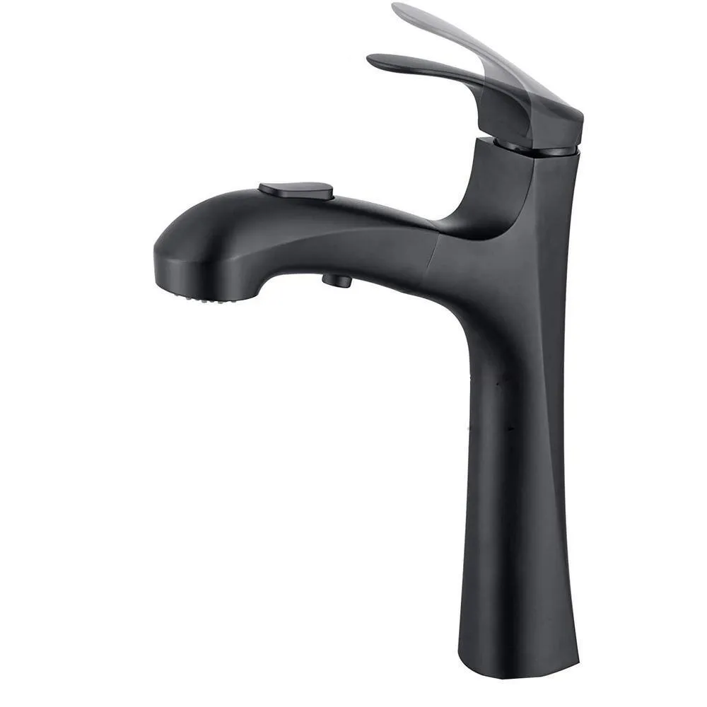 Stainless Steel Single Handle Commercial Metering Bathroom Sink Faucet, photo 2 of 2