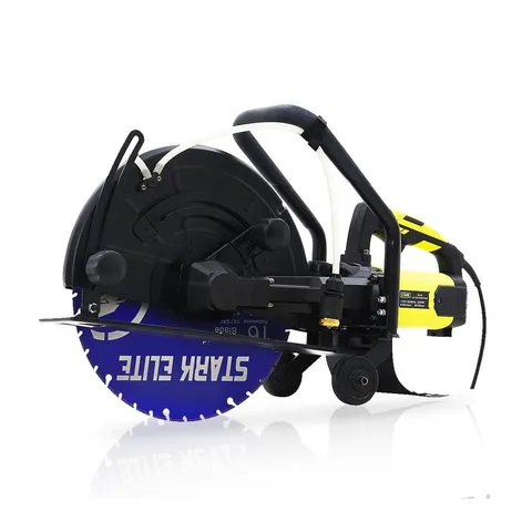 16 in. 3200-Watt Circular Cut Concrete Saw Cutter with Water Line Attachment