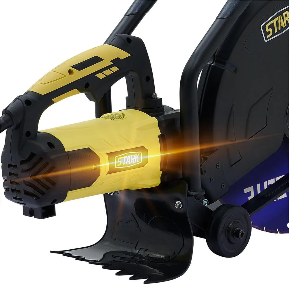 STARK USA 16 in. 3200-Watt Circular Cut Concrete Saw Cutter with Water Line Attachment (No-Blade), photo 4 of 12