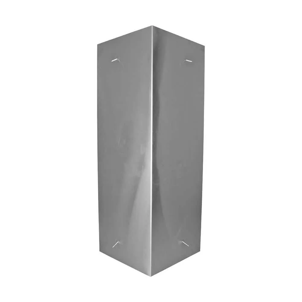 RENOVATORS SUPPLY MANUFACTURING Infinity X Corner 12 in. Width x 31-1/2 in. Height Corner Stainless Steel Recessed or Surface Mount Medicine Cabinet, photo 3 of 8