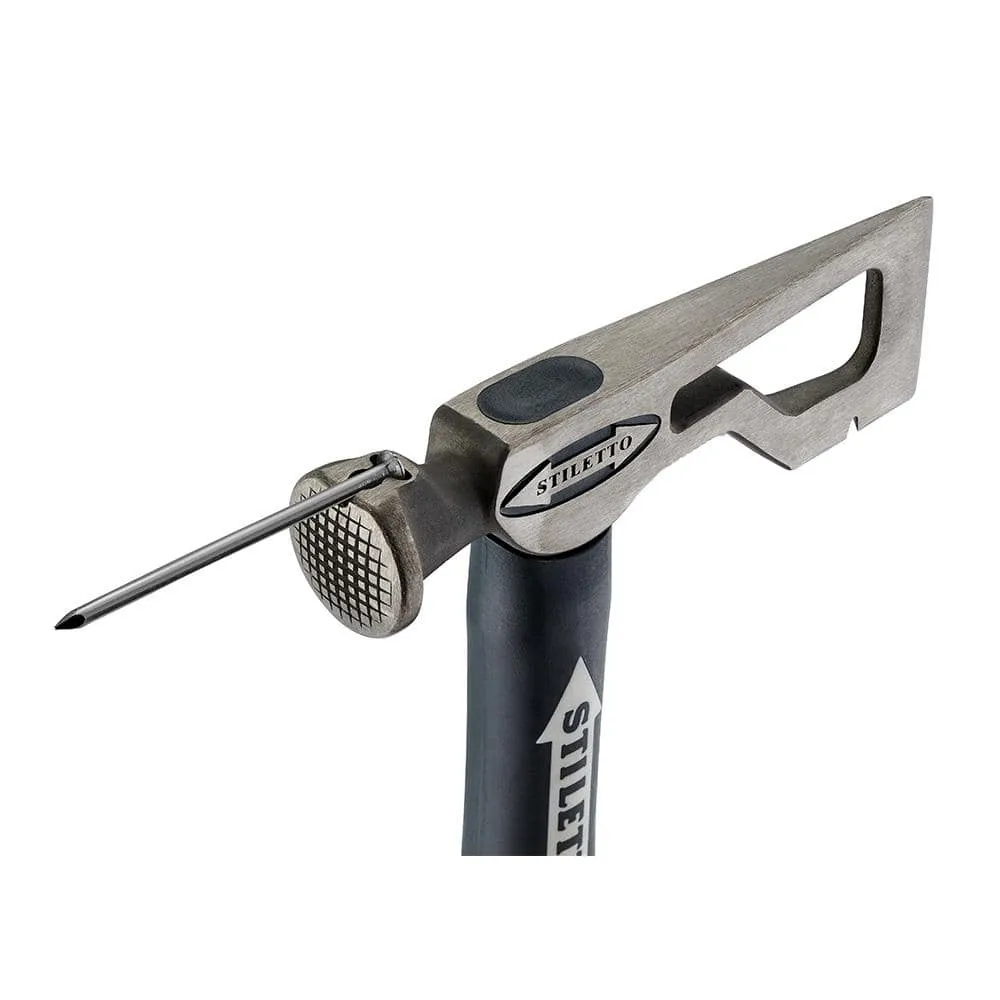 Stiletto 9 oz. Drywall Axe Fiberglass Hammer with 13 in. Handle, photo 6 of 7
