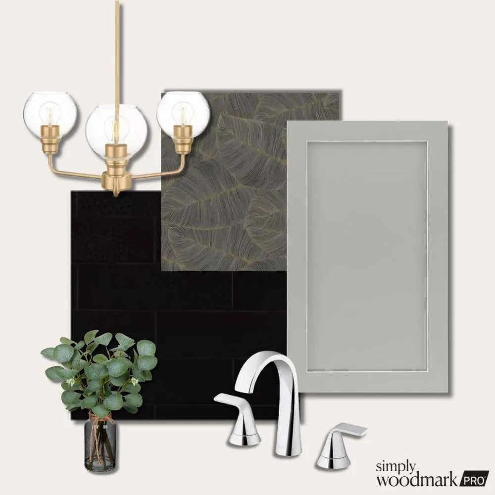 SIMPLY WOODMARK PRO Shaker Full Overlay 18 in. W x 12 in. D x 42 in. H Plywood Assembled Wall Kitchen Cabinet in Stone Gray, photo 7 of 12