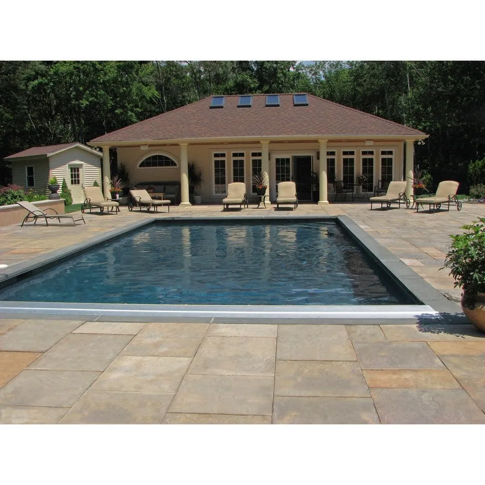 Nantucket Pavers Patio-on-a-Pallet 18 in. x 18 in. Concrete Tan Variegated Traditional Yorkstone Paver (64 Pieces/144 Sq Ft), photo 6 of 7