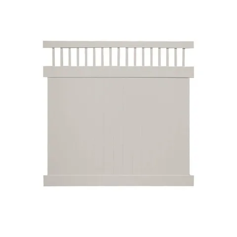 Mason Tan Vinyl Privacy Fence