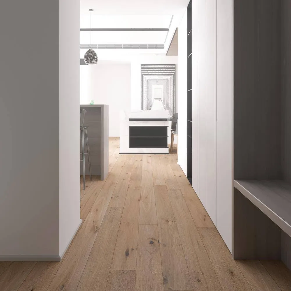 ACQUA FLOORS Tate Oak 1/4 in. T x 5 in. W Click Lock Engineered Hardwood Flooring (16.68 sq.ft./case), photo 3 of 7
