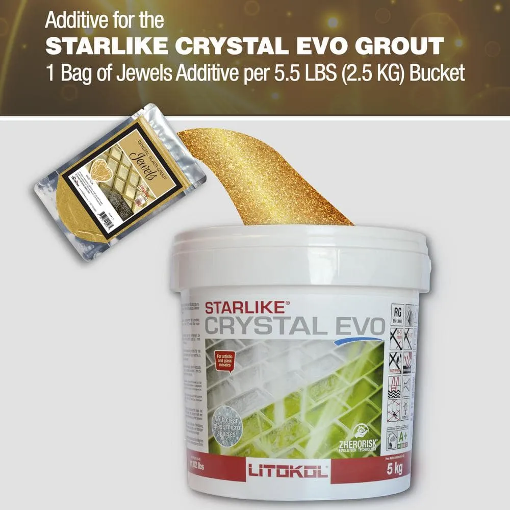 The Tile Doctor 75g Crystal Glass Grout Jewels Valencia (1-Pack), photo 4 of 7
