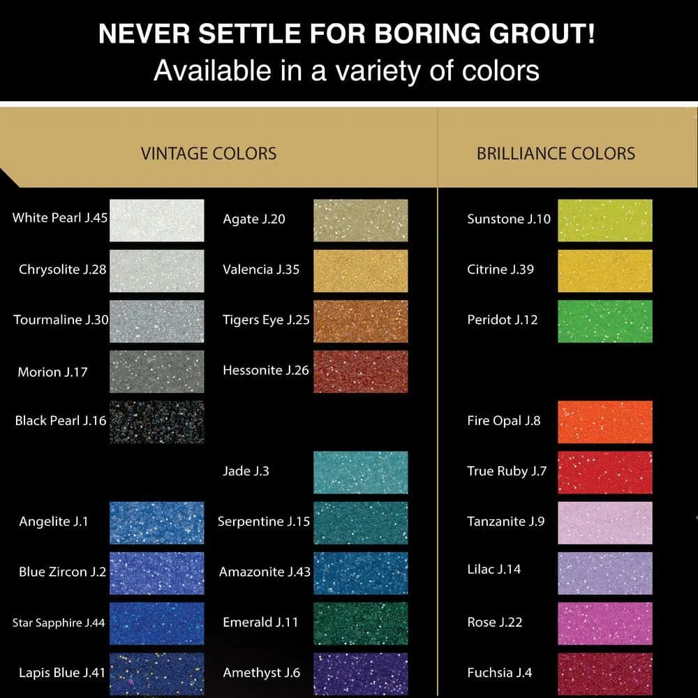 The Tile Doctor 75g Crystal Glass Grout Jewels Valencia (1-Pack), photo 6 of 7