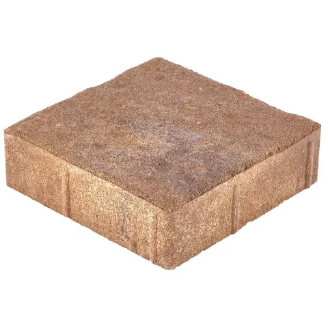 Valenda Medium 7.75 × 7.75 × 2.25 in Three Tone Brown Concrete Paver