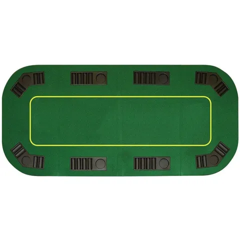 Deluxe 80 in. Texas Holdem Folding Poker Tabletop
