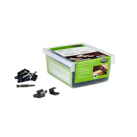 Universal Hidden Deck Fastener Combo Pack