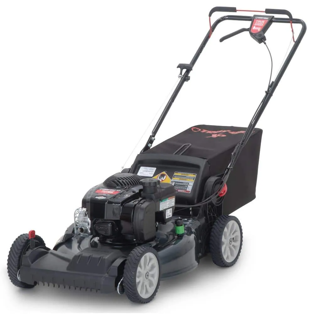 Troy-Bilt XP 21 in. 150 cc Vertical Storage Briggs and Stratton ReadyStart Series Gas Engine 3-in-1 FWD Self Propelled Lawn Mower, photo 8 of 12