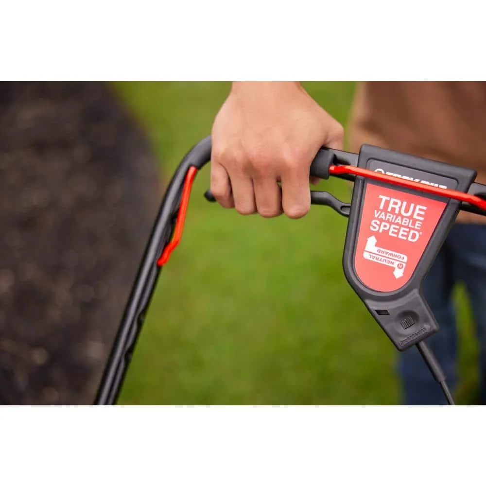 Troy-Bilt XP 21 in. 150 cc Vertical Storage Briggs and Stratton ReadyStart Series Gas Engine 3-in-1 FWD Self Propelled Lawn Mower, photo 11 of 12