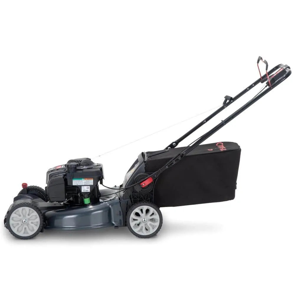 Troy-Bilt XP 21 in. 150 cc Vertical Storage Briggs and Stratton ReadyStart Series Gas Engine 3-in-1 FWD Self Propelled Lawn Mower, photo 10 of 12