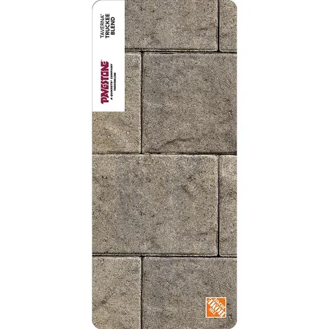 Paper Sample Only of Taverna Rec 11.81 in long · 7.87 in wide · 50 mm high Truckee Blend Concrete Paver