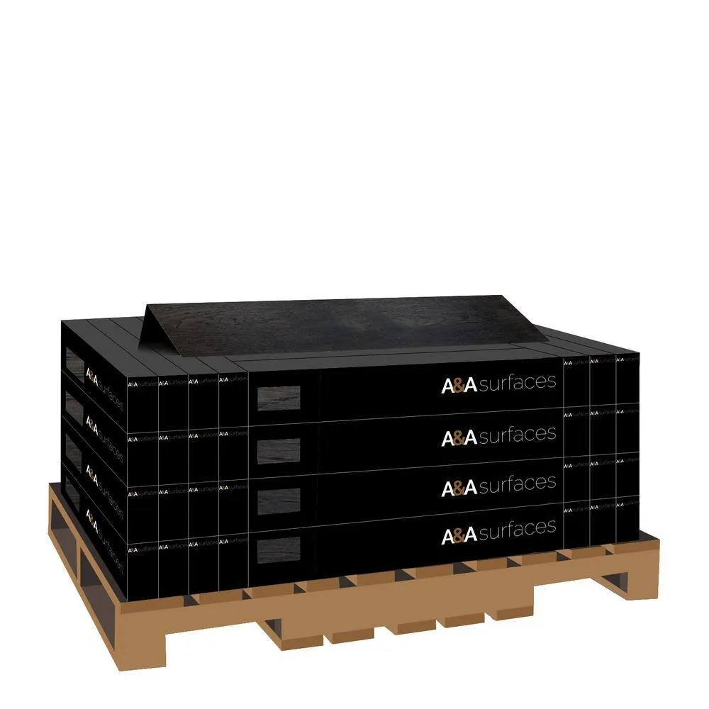 A&A Surfaces Woodridge Tulane 0.28 in. x 6.5 in. Waterproof Wire Brushed Engineered Hardwood Flooring (1040.16 sq. ft./pallet), photo 6 of 10