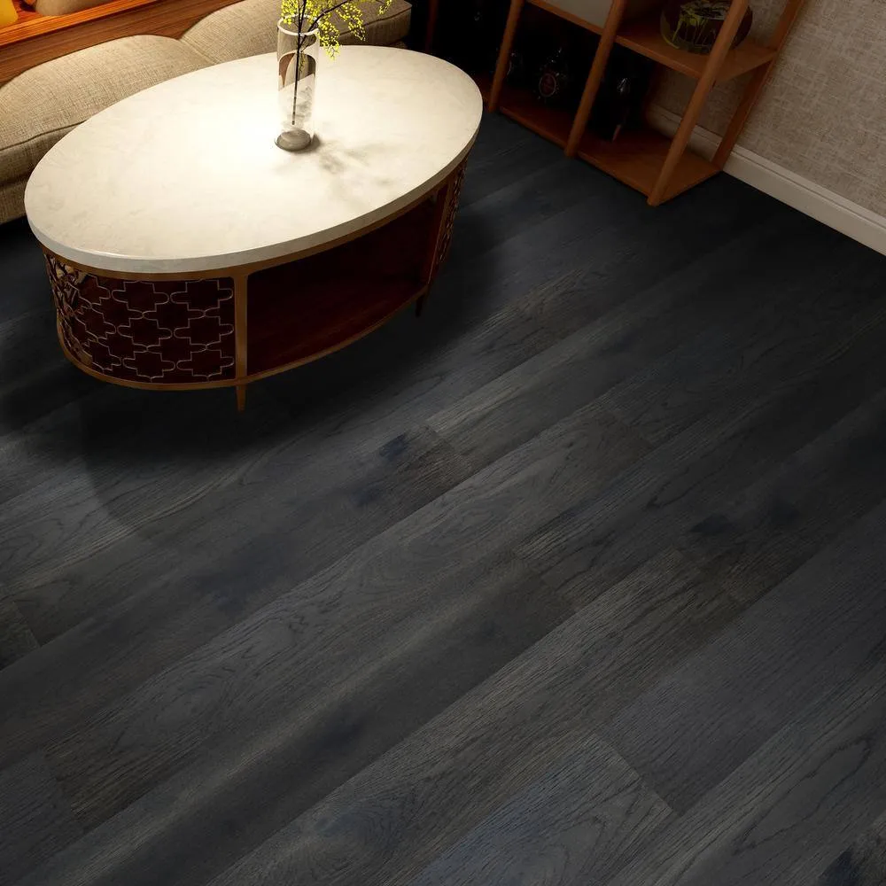 A&A Surfaces Woodridge Tulane 0.28 in. x 6.5 in. Waterproof Wire Brushed Engineered Hardwood Flooring (21.67 sq. ft./case), photo 5 of 9