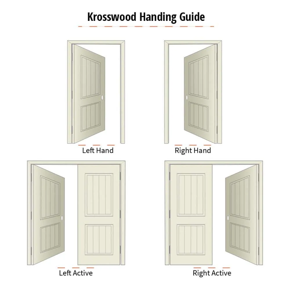 Krosswood Doors 64 in. x 80 in. Mediterranean Knotty Alder Arch Top Clear Low‑E Unfinished Wood Right‑Hand Prehung Front Door with Half Sidelites, photo 5 of 8